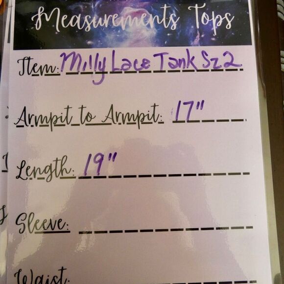 Milly Lace Tank - Picture 4 of 12